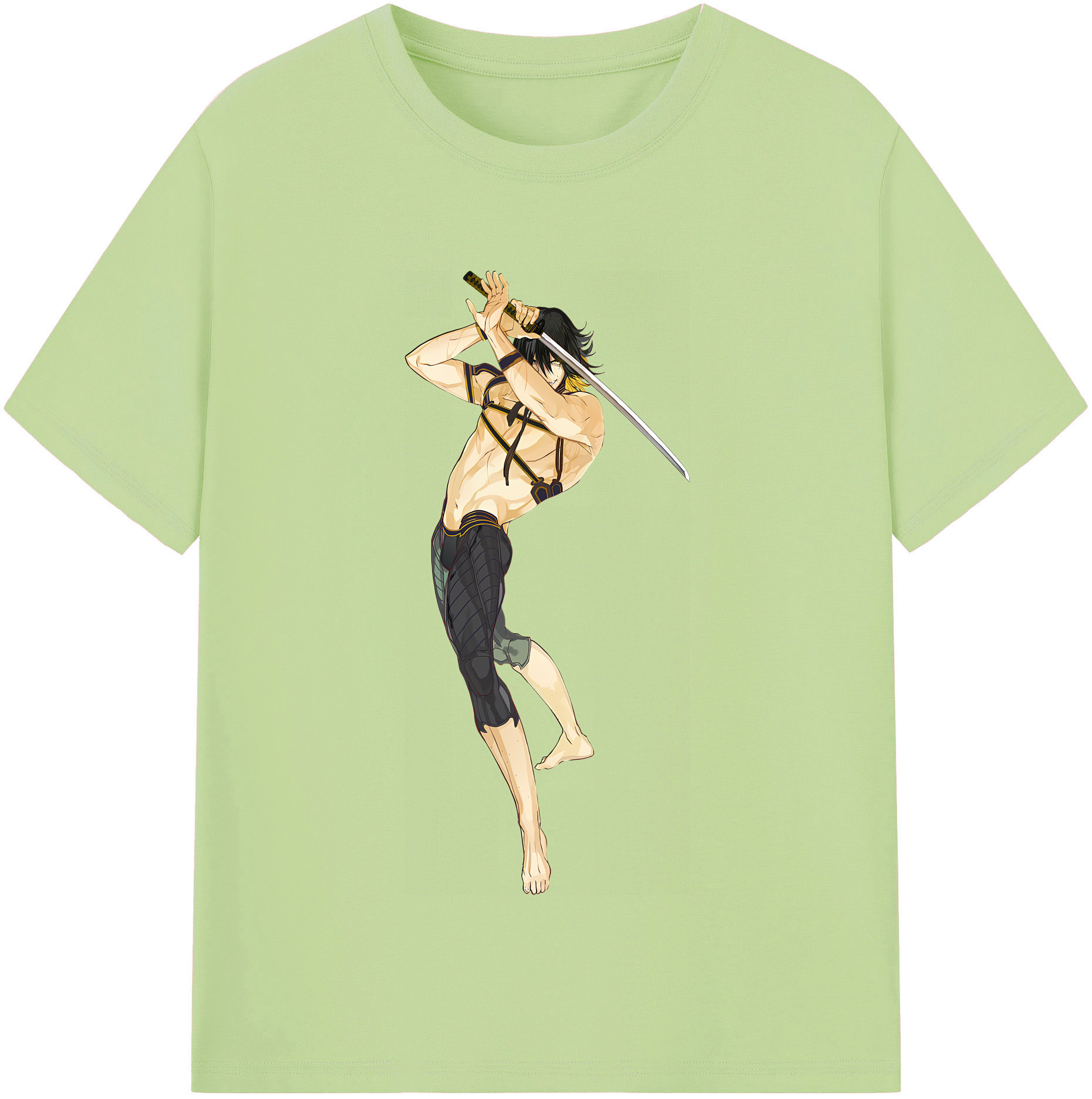 （画像用） 刀剣乱舞 Touken Ranbu 綿100％半袖Tシャツ（フロントプリント）
